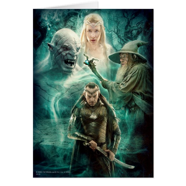 ELROND™, Azog, Galadriel, & Gandalf Graphic (Front)