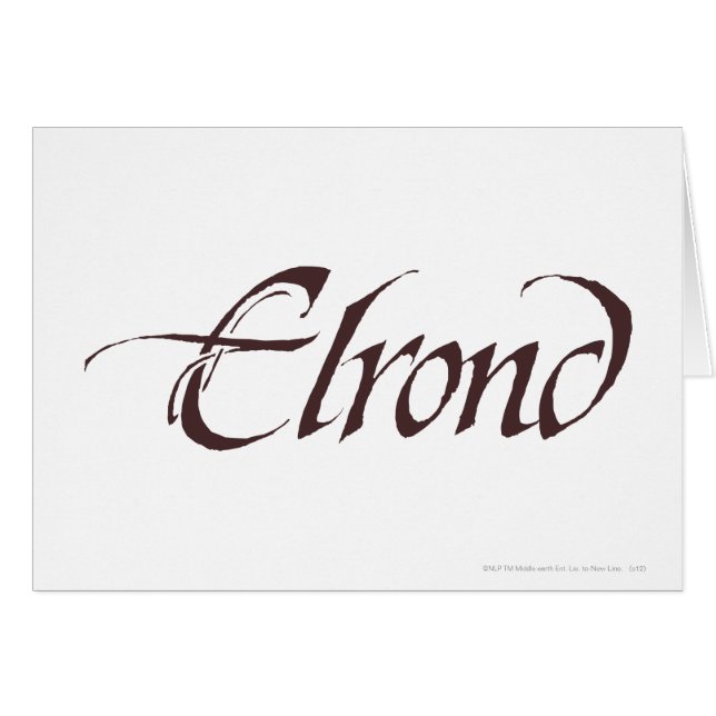 ELROND™ Name Solid (Front Horizontal)
