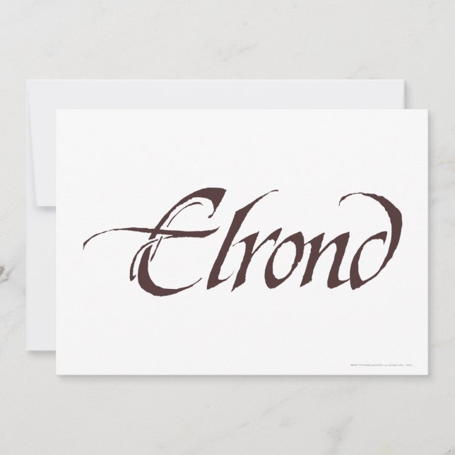 ELROND™ Name Solid (Front)