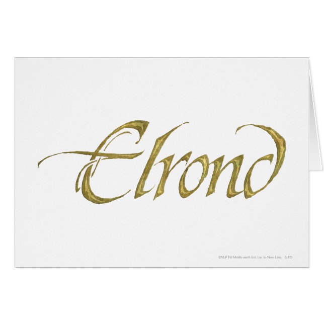 ELROND™ Name Textured (Front Horizontal)