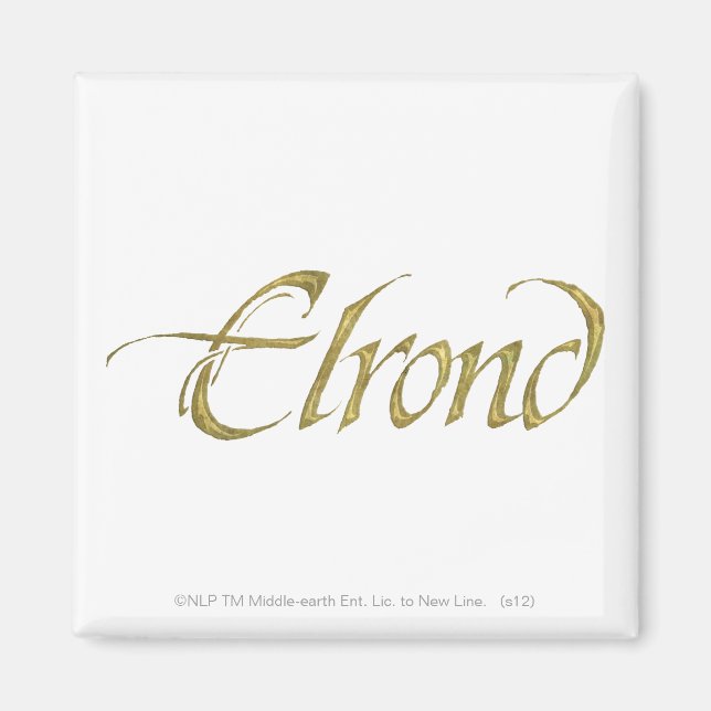 ELROND™ Name Textured Magnet (Front)