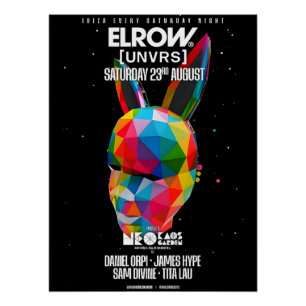 Elrow Ibiza 2025 - [UNVRS] Poster