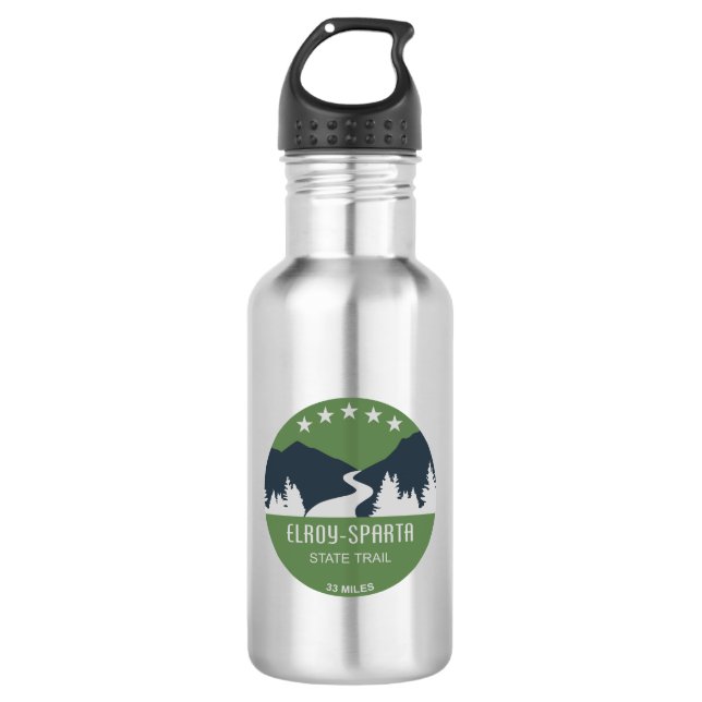 Elroy-Sparta State Trail 532 Ml Water Bottle (Front)