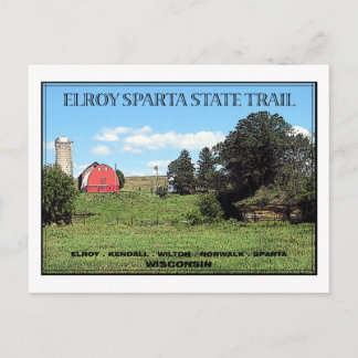 Elroy Sparta State Trail Postcard