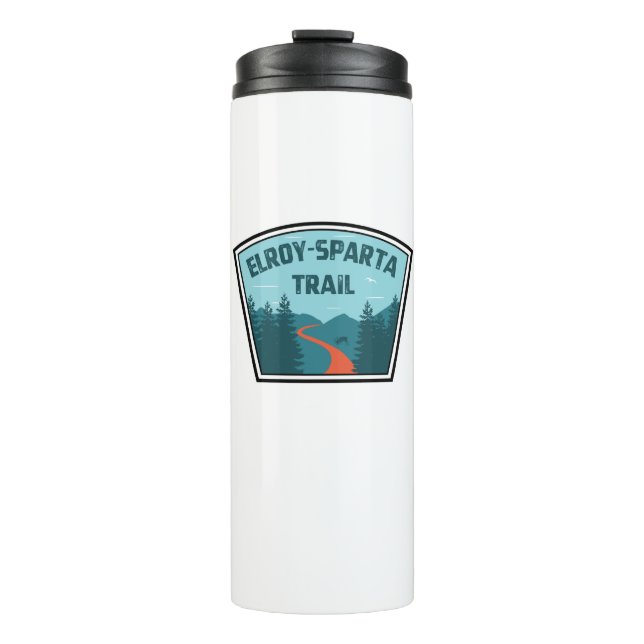 Elroy-Sparta State Trail Thermal Tumbler (Front)