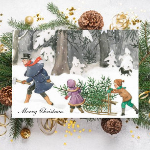 Elsa Beskow Christmas Card