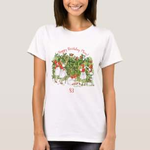 Elsa Beskow Cute Strawberry Girl Guest Of Honor T-Shirt