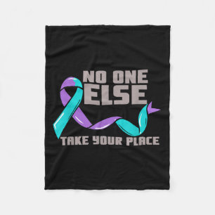 Else Can Take Place Prevention Awareness Artwork Fleece Blanket