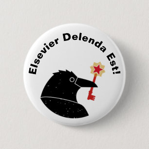 Elsevier protest button