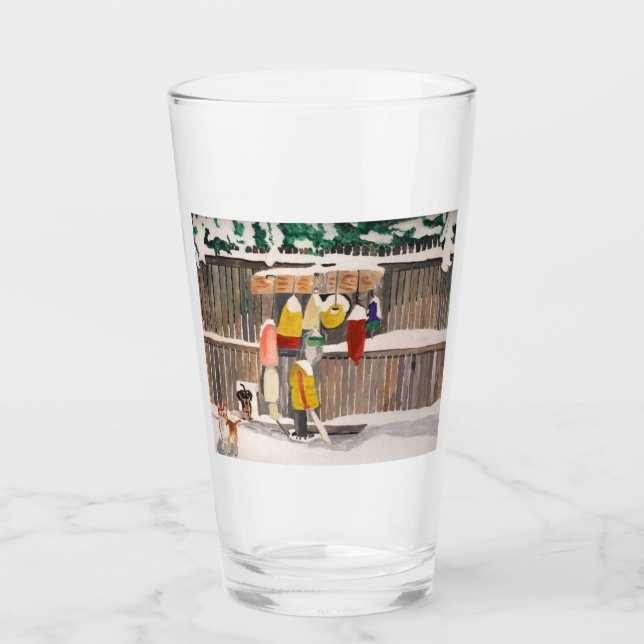 Elsie And Joey And The Bouys Glass (Front)