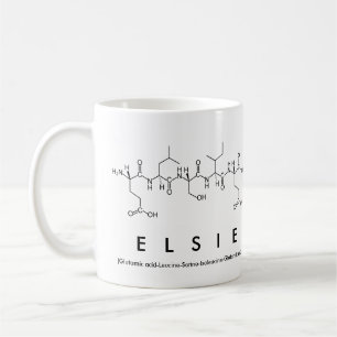 Elsie peptide name mug