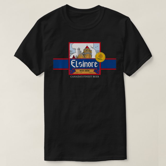 Elsinore Beer New & Improved  Retro 80's Premium  T-Shirt (Design Front)