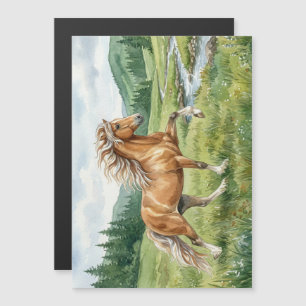 Elska Icelandic Horse Watercolor