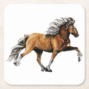 Elska Square Paper Coaster