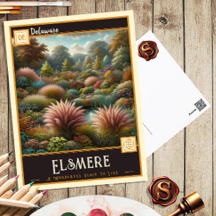 Elsmere, Delaware   Vintage Postcard