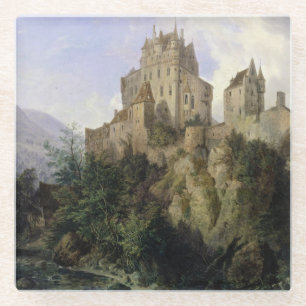Eltz Castle Glass Coaster