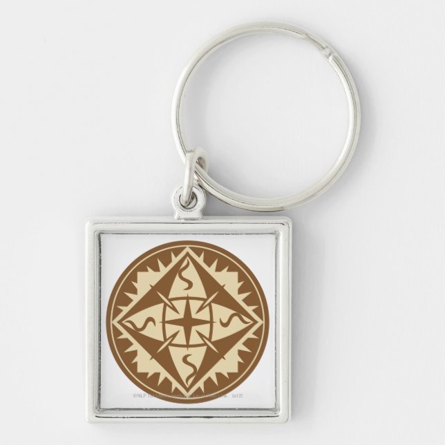 Elven Flag Key Ring (Front)