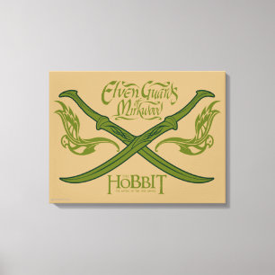 Elven Guards of Mirkwood Movie Icon Canvas Print