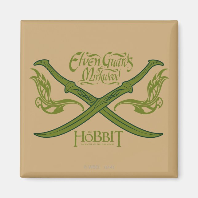 Elven Guards of Mirkwood Movie Icon Magnet (Front)