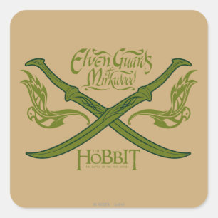 Elven Guards of Mirkwood Movie Icon Square Sticker