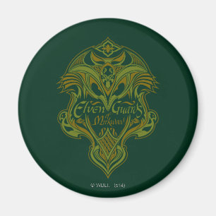 Elven Guards of Mirkwood Shield Icon Magnet