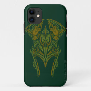 Elven Weapons Helmet Icon iPhone 11 Case