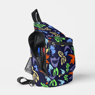 Elves, Butterflies and Masks 4 Sling Bag