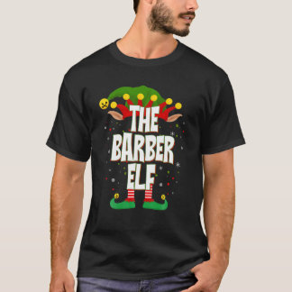 Elves Group The Barber Elf Christmas T-Shirt