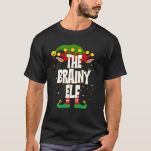 Elves Group The Brainy Elf Christmas T-Shirt