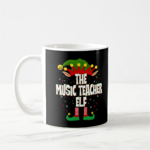 Elves Group The Music Teacher Elf Christmas T-Shir Coffee Mug