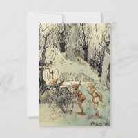 “Elves in the Wood” by Arthur Rackham