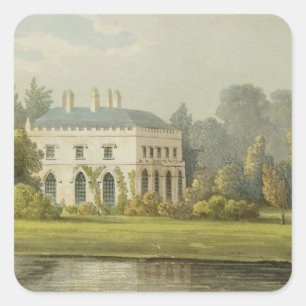 Elvills, Englefield Green, from Ackermann's 'Repos Square Sticker