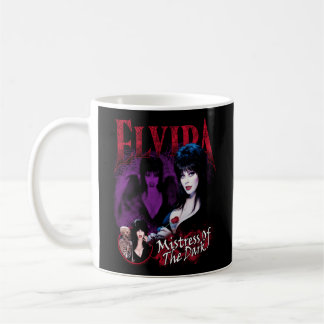 Elvira Mistress Of The Dark Purple And Red Coffee Mug