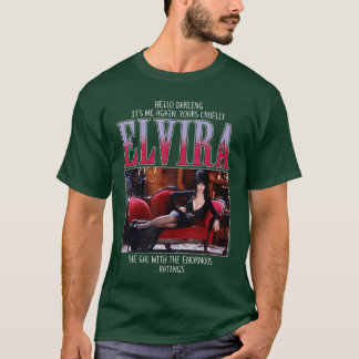 Elvira Mistress ofhe Dark Enormous Ratings HorrorV T-Shirt
