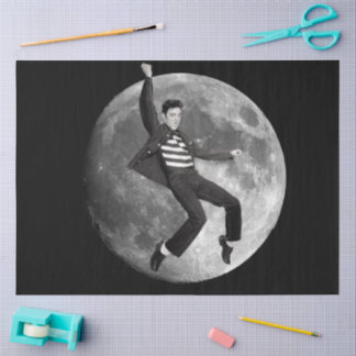 Elvis and the Moon Tissue Paper