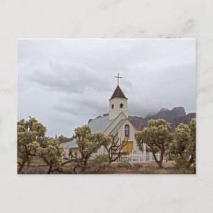 Elvis church at the Superstition mountains Postcard
