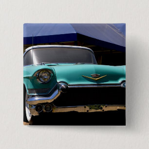 Elvis Presley's Green Cadillac Convertible in 15 Cm Square Badge