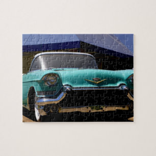 Elvis Presley's Green Cadillac Convertible in Jigsaw Puzzle