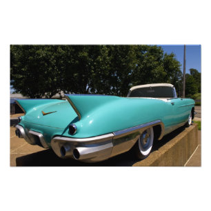 Elvis Presley's Green Cadillac Convertible in Photo Print
