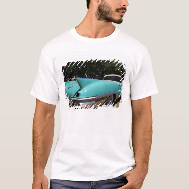 Elvis Presley's Green Cadillac Convertible in T-Shirt (Front)