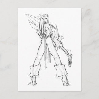 Elvish Blade Postcard