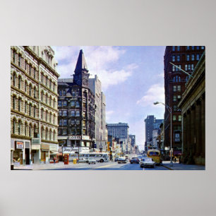 Elwood Building 1955 Poster