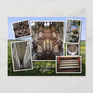 Ely Cathedral,  UK postcard