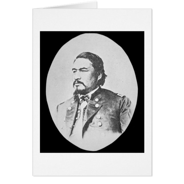 Ely Samuel Parker (1828-95) Seneca Chief and Feder (Front)