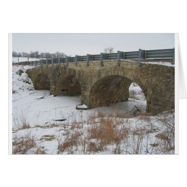 Ely's Historic Stone bridge (Front Horizontal)