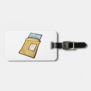 Email Envelope Digital Mail and Newsletter Luggage Tag