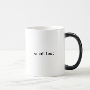 email test magic mug