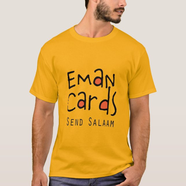 Eman Cards Send Salaam  T-Shirt (Front)
