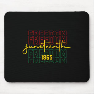 Emancipation Day Is Great With 1865 Juneteenth Fla Mouse Pad