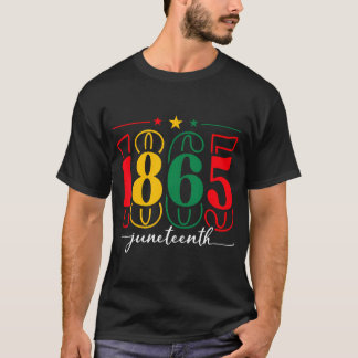 Emancipation Day Is Great With 1865 Juneteenth Fla T-Shirt